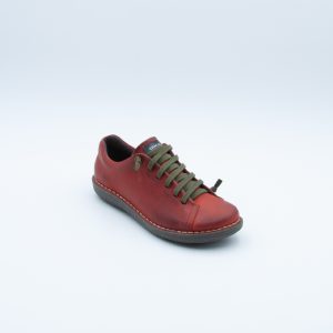 Chacal | Scarpa Lacci a Contrasto Rosso