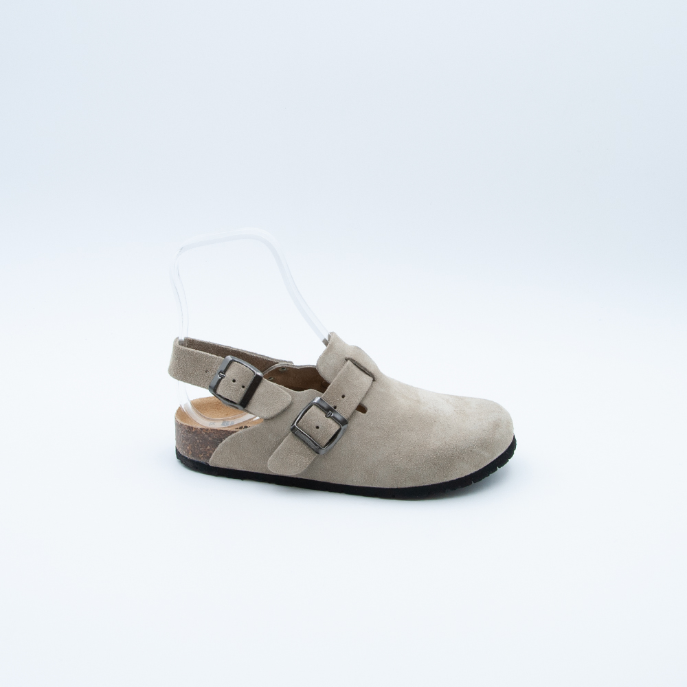 BioNatura | Sabot Donna Ontario in Camoscio Tortora 2 BioNatura | Sabot Donna Ontario in Camoscio Tortora - immagine 2