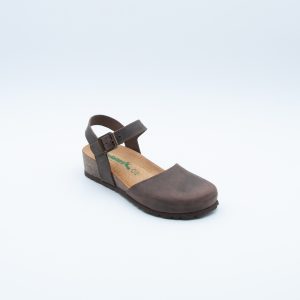 BioNatura | Sandalo Punta Chiusa Tacco 4 cm Testa di Moro