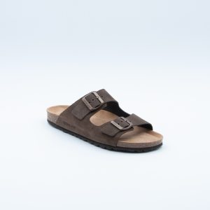 Grünland | Ciabatta Robi in Camoscio Castagno