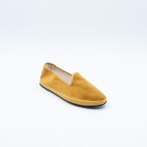 Friulana in Velluto Giallo Ocra