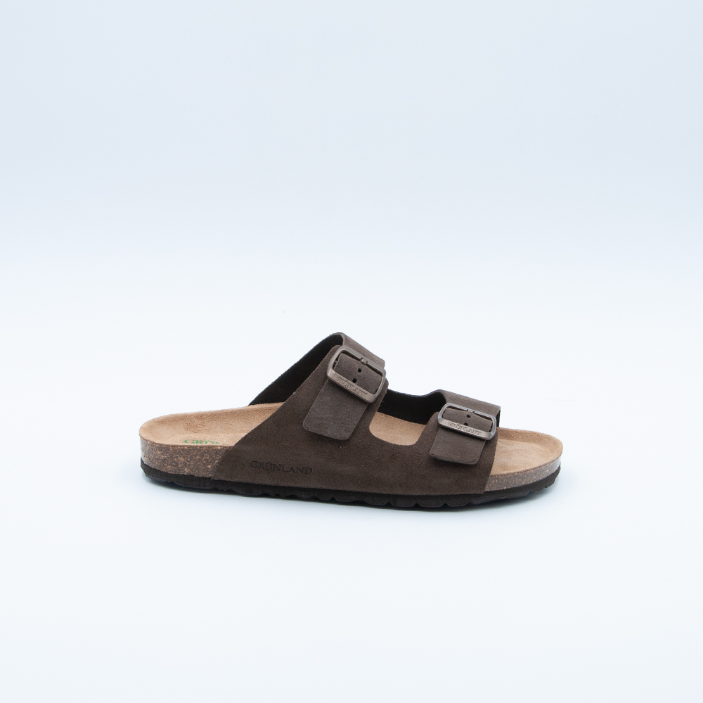 Grünland | Ciabatta Robi in Camoscio Castagno 2 Grünland | Ciabatta Robi in Camoscio Castagno - immagine 2