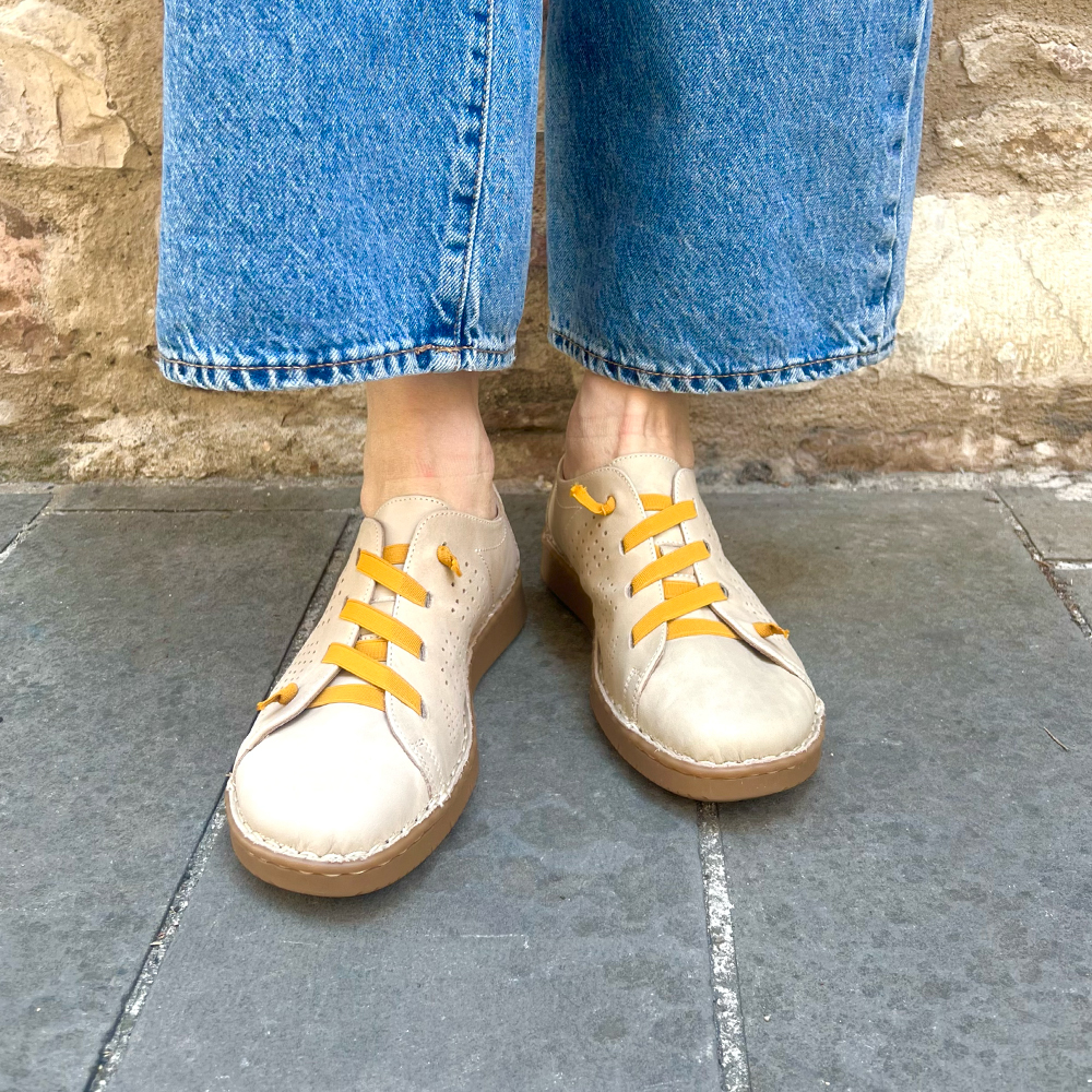 Grünland | Scarpa Traforata Beige 3 Grünland | Scarpa Traforata Beige - immagine 3