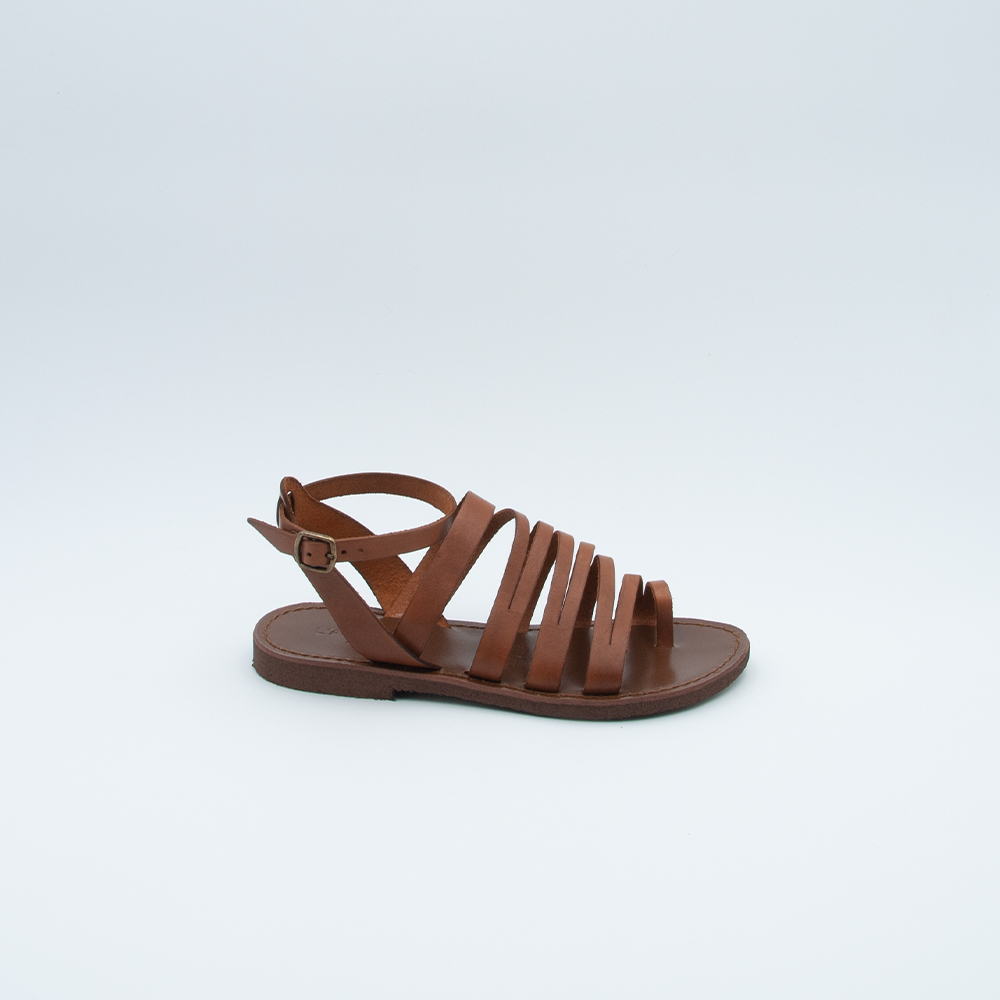 Sandalo Romano Infradito Fondo Micro Cuoio 2 Sandalo Romano Infradito Fondo Micro Cuoio - immagine 2